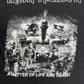 Iron Maiden A Matter Of Life And Death Graphic Tee | Size Large | Retro Heavy Metal Music Black T-Shirt |