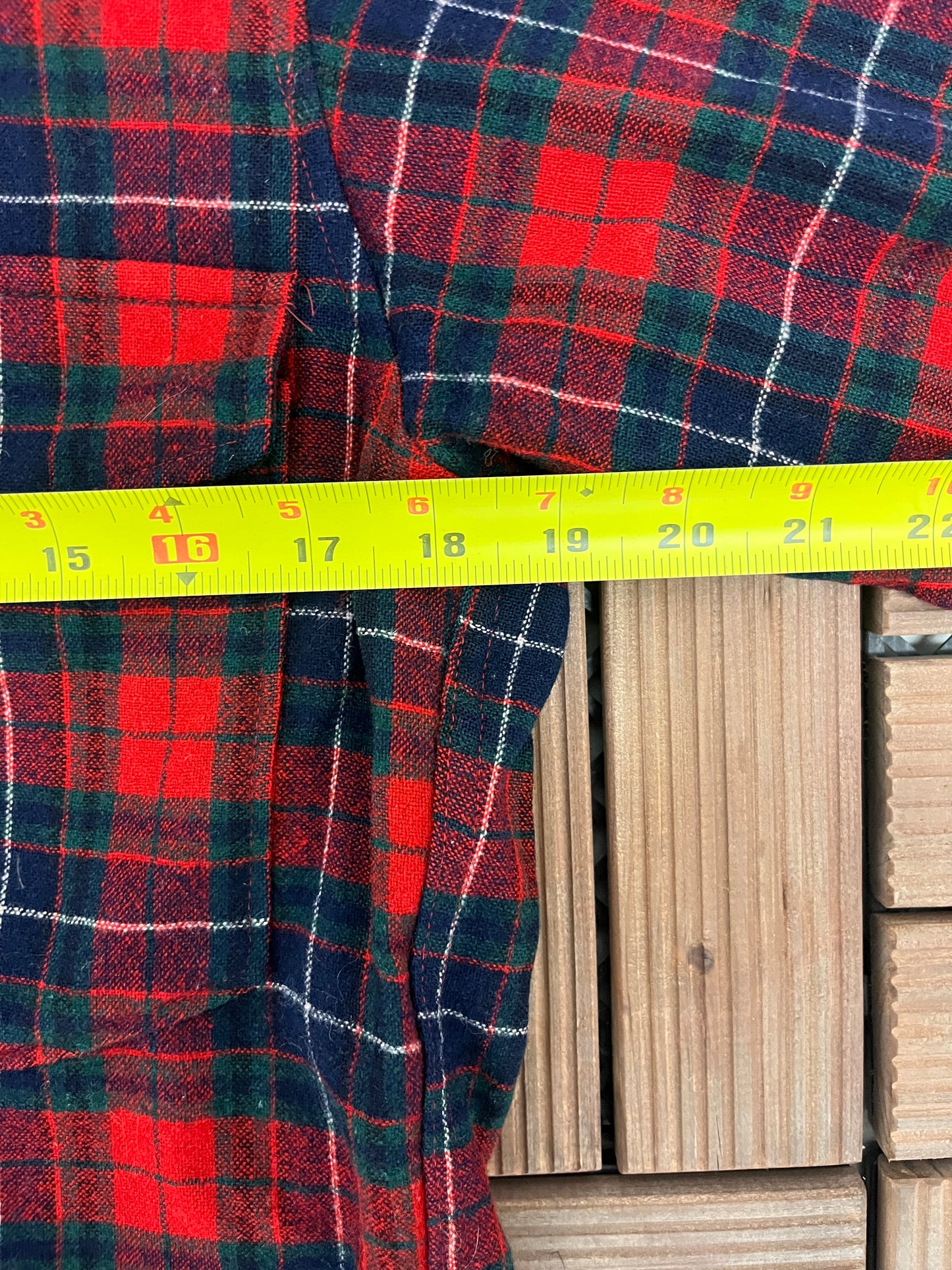 Pendleton Pure Virgin Wool Grey Flannel Shirt | Size Large | Vintage 1990s Red Button Down | Made in USA |
