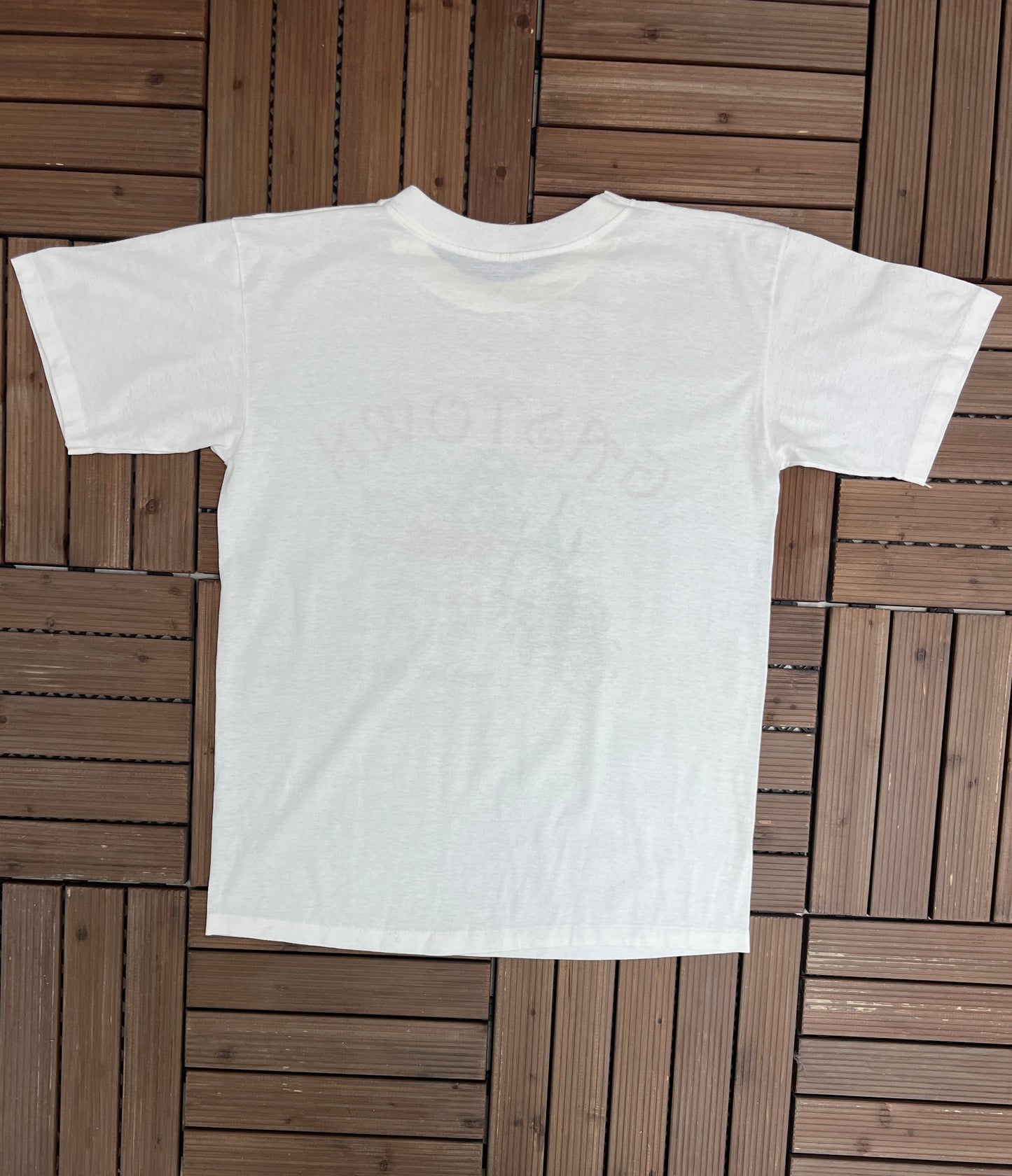 Gastown, Vancouver Graphic Tee | Size Large | Vintage 1990s Made in Canada Tourist White T-Shirt |