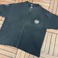 Harley Davidson Monroeville-Sandusky, Ohio Graphic Tee | Size XXXL | Vintage 2000s Motorcycle Biker Black T-Shirt | Free Shipping to USA |