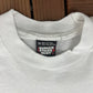 Rock N' Roll Loma Prieta Earthquake San Francisco 1989 Graphic Tee | Size Medium | Vintage 1980s Promotional Single Stitch White T-Shirt |