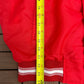 Lacroix Sports Nepean Graphic Jacket | Size Large | Vintage 1990s Varsity Style Bomber Jacket |
