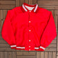 Lacroix Sports Nepean Graphic Jacket | Size Large | Vintage 1990s Varsity Style Bomber Jacket |