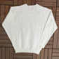 MLB Hall Of Fame Cooperstown Induction Graphic Crewneck | Size Large | Vintage 2000s Baseball White Sweater |