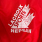 Lacroix Sports Nepean Graphic Jacket | Size Large | Vintage 1990s Varsity Style Bomber Jacket |