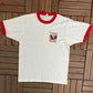 Hawk Mountain Scout Reservation Graphic Tee | Size Large | Vintage 1990s Single Stitch White T-Shirt |