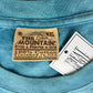 Native & Wolf Graphic Tee | Size XX-Large | Vintage 2000s Promotional Big Print Blue T-Shirt | The Mountain Tag | Free Shipping to USA |