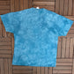 Native & Wolf Graphic Tee | Size XX-Large | Vintage 2000s Promotional Big Print Blue T-Shirt | The Mountain Tag | Free Shipping to USA |