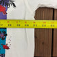 Tahiti Shores, The Bahamas Graphic Tee | Size Large | Vintage 2000s Tourist White T-Shirt |