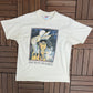 One With The Earth Graphic Tee | Size X-Large | Vintage 1990s Native White Single Stitch T-Shirt | Made in USA | Free Shipping to USA |