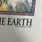 One With The Earth Graphic Tee | Size X-Large | Vintage 1990s Native White Single Stitch T-Shirt | Made in USA | Free Shipping to USA |