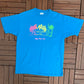 Hilton Head, South Carolina Graphic Tee | Size X-Large | Vintage 1990s Tourist Blue T-Shirt |