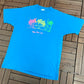 Hilton Head, South Carolina Graphic Tee | Size X-Large | Vintage 1990s Tourist Blue T-Shirt |