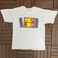 Christian Outreach Project Graphic Tee | Size X-Large | Vintage 1990s Made in USA White T-Shirt |