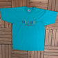 The Stadium Bar & Grill Guttenberg, Iowa Graphic Tee | Size X-Large | Vintage 1990s Promotional Green T-Shirt | Free Shipping to USA |