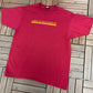 A Zombie Beach Cape May, New Jersey Graphic Tee | Size X-Large | Vintage 1990s Made in USA Tourist Red T-Shirt |