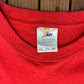 Bob Marley Half Lion Graphic Tee | Size XX-Large | Vintage 2000s Promotional Reggae Music Red T-Shirt |