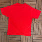 Bob Marley Half Lion Graphic Tee | Size XX-Large | Vintage 2000s Promotional Reggae Music Red T-Shirt |