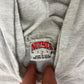 Pittsburgh Steelers NFL Embroidered Graphic Hoodie | Size XL | Vintage 1990s Nutmeg Grey Single Stitch Sweatshirt |