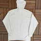 Pittsburgh Steelers NFL Embroidered Graphic Hoodie | Size XL | Vintage 1990s Nutmeg Grey Single Stitch Sweatshirt |
