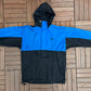 Atlanta Olympics 1996 Graphic Windbreaker | Size X-Large | Vintage 1990s Promotional Blue Windbreaker |