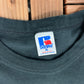 Kansas Jayhawks Basketball Graphic Tee | Size X-Large | Vintage 1990s College Basketball Made in USA Black T-Shirt |