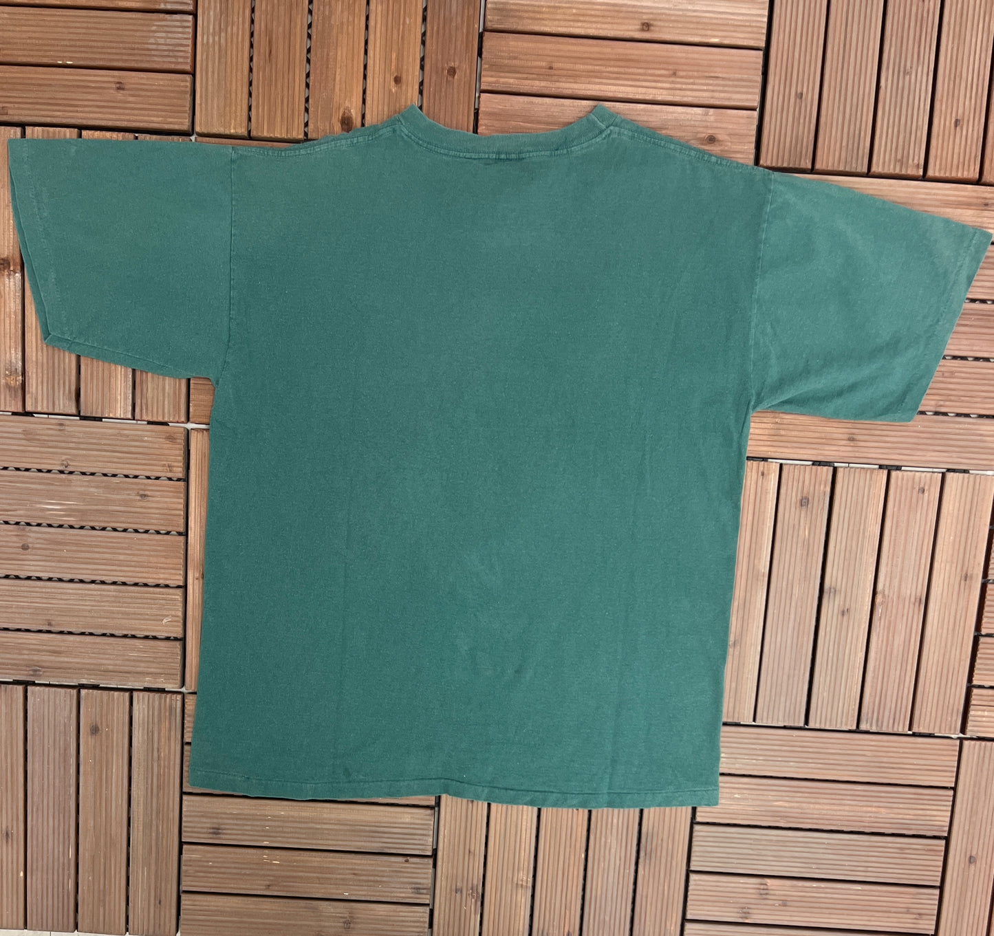 Cherokee Wolves Graphic Tee | Size X-Large | Vintage 1990s Single Stitch Animal Green T-Shirt | Made in USA | Free Shipping to USA |