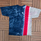 New England Patriots Graphic Tee | Size XX-Large | Vintage 2000s NFL Football Tie Dye T-Shirt |