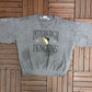 Pittsburgh Penguins Embroidered Graphic Crewneck | Size X-Large | Vintage 1990s NHL Hockey Grey Sweater |