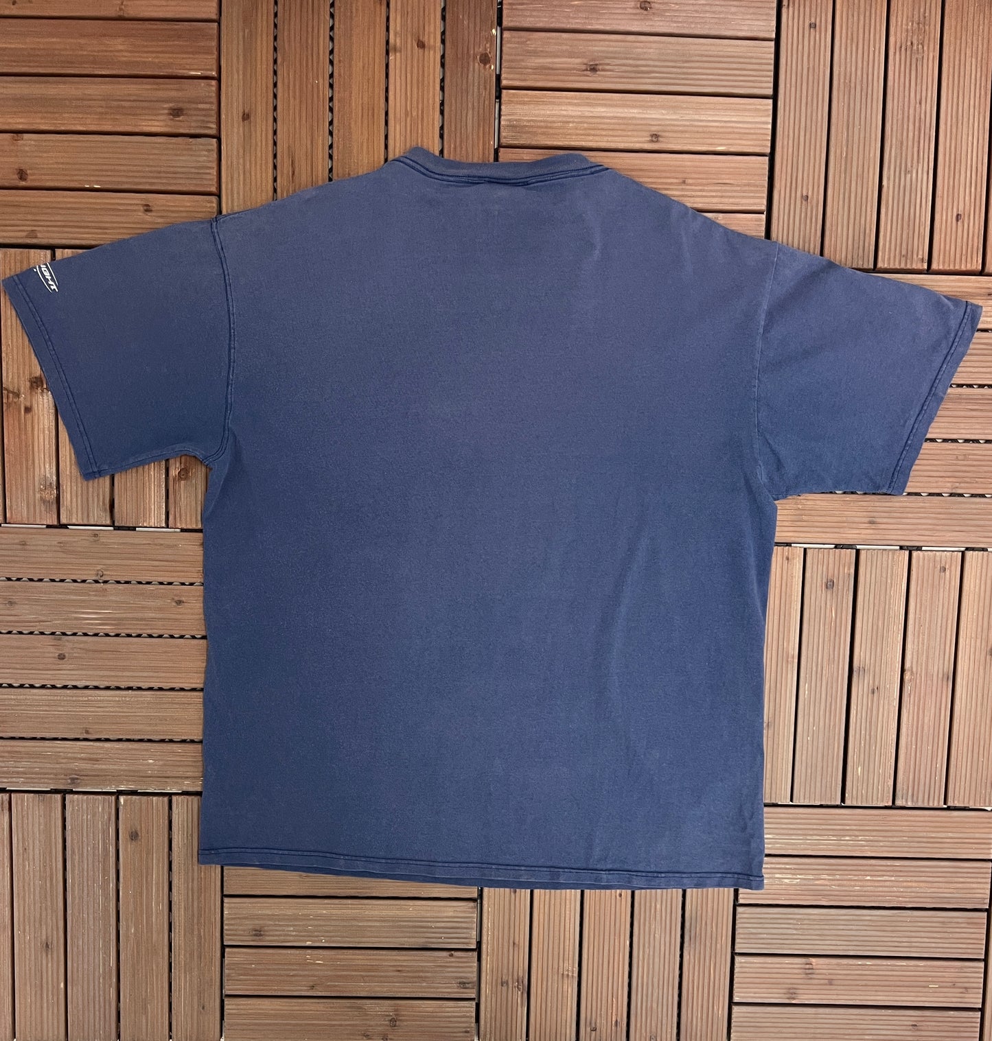 New England Patriots Graphic Tee | Size XX-Large | Vintage 2000s NFL Football Blue T-Shirt |