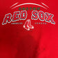 Boston Red Sox American League Graphic Crewneck | Size XX-Large | Vintage 2000s MLB Baseball Red Sweater |