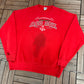 Boston Red Sox American League Graphic Crewneck | Size XX-Large | Vintage 2000s MLB Baseball Red Sweater |