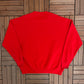 Boston Red Sox American League Graphic Crewneck | Size XX-Large | Vintage 2000s MLB Baseball Red Sweater |