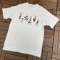 Warner Bros Characters Graphic Tee | Size Large | Vintage 1990s Single Stitch Cartoon White T-Shirt |
