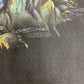 Gardner Tackle Fishing Graphic Tee | Size X-Large | Vintage 1990s Fishing Faded Black T-Shirt |
