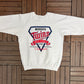 Minnesota Twins AL West Champions 1987 Graphic Crewneck | Size X-Large | Vintage 1980s MLB Baseball White Sweater |