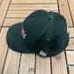 Detroit Red Wings Embroidered Graphic Hat | Snap Back | Vintage 1990s NHL Hockey Black Cap |