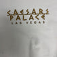 Caesars Palace Las Vegas Embroidered Graphic Crewneck | Size X-Large | Vintage 1990s Promotional White Sweater | Made in USA |