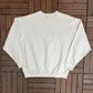 Caesars Palace Las Vegas Embroidered Graphic Crewneck | Size X-Large | Vintage 1990s Promotional White Sweater | Made in USA |