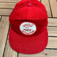 Barnhill Shenandoah Graphic Hat | Adjustable With Snap Back | Vintage Corduroy Promotional Red Cap |