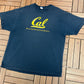 Cal Golden Bears Graphic Tee | Size X-Large | Vintage 2000s College Blue T-Shirt |