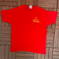 Royal Canadian Dragoons Graphic Tee | Size X-Large | Vintage 1990s Single Stitch Canadian Army Red T-Shirt |
