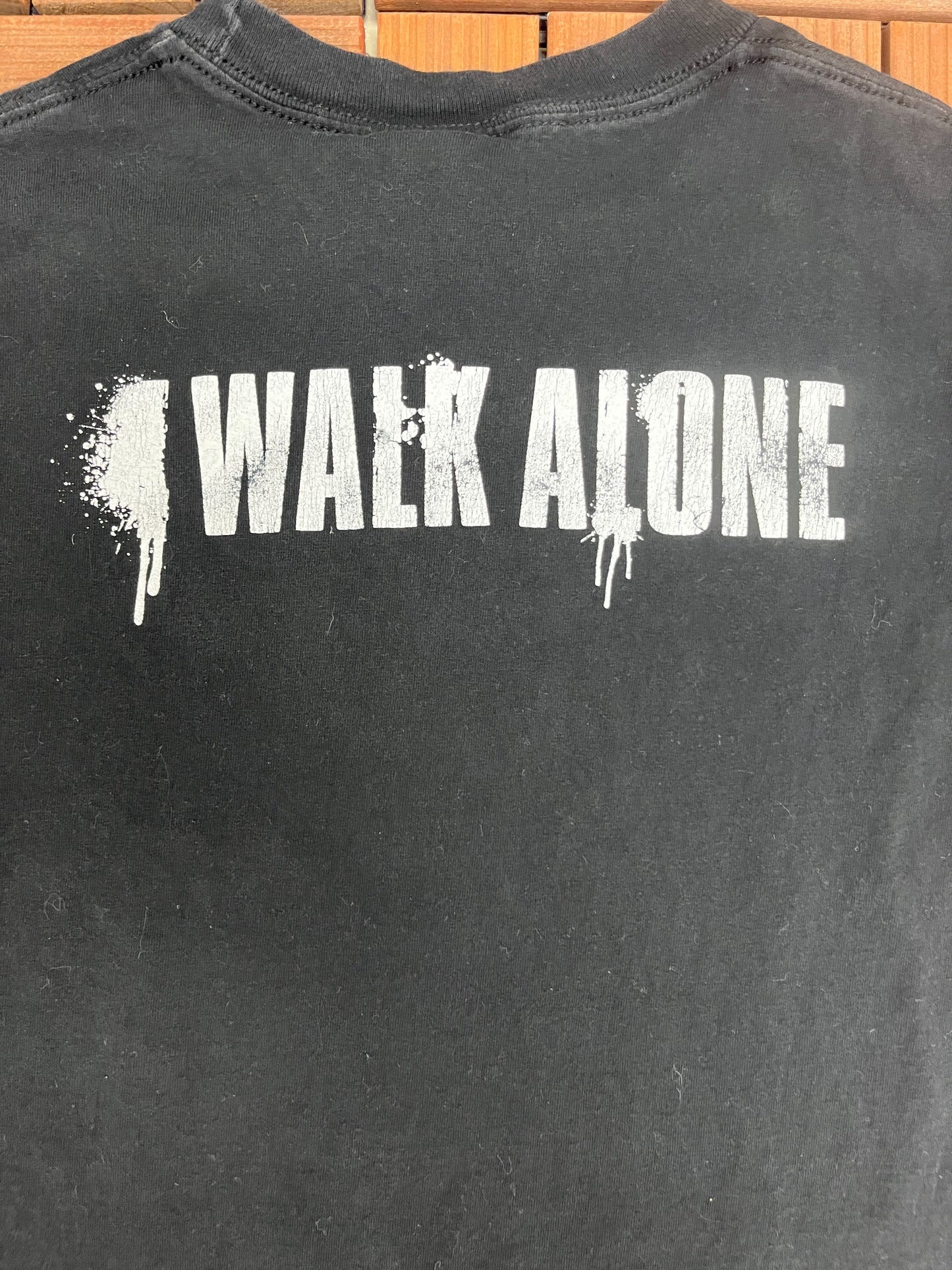 John Cena I Walk Alone Graphic Tee | Size Small | Vintage 2000s Wrestling Promotional Black T-Shirt | Free Shipping to USA |