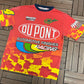Jeff Gordon Dupont Automotive Finishes Racing NASCAR Graphic Tee | Size Large | Vintage 2000s Racing Red T-Shirt |