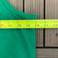 Jilly's Pizza Express Graphic Tee | Size Large | Vintage 1990s Single Stitch Green Tank Top T-Shirt |