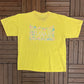 Hawaii Spell Out Graphic Tee | Size XX-Large | Vintage 1990s Single Stitch Promotional Tourist Yellow T-Shirt |