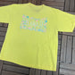 Hawaii Spell Out Graphic Tee | Size XX-Large | Vintage 1990s Single Stitch Promotional Tourist Yellow T-Shirt |