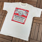 Bahamas King Of Beaches Graphic Tee | Size X-Large | Vintage 1990s Tourist Alcohol Spoof White T-Shirt | Free Shipping to USA|