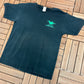 Motorcycle Dragon Slayer Graphic Tee | Size Large | Vintage 2000s Motorcycle Biker Black T-Shirt | Free Shipping to USA |