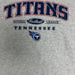 Tennessee Titans Football Graphic Tee | Size XX-Large | Vintage 2000 NFL Football Grey T-Shirt |